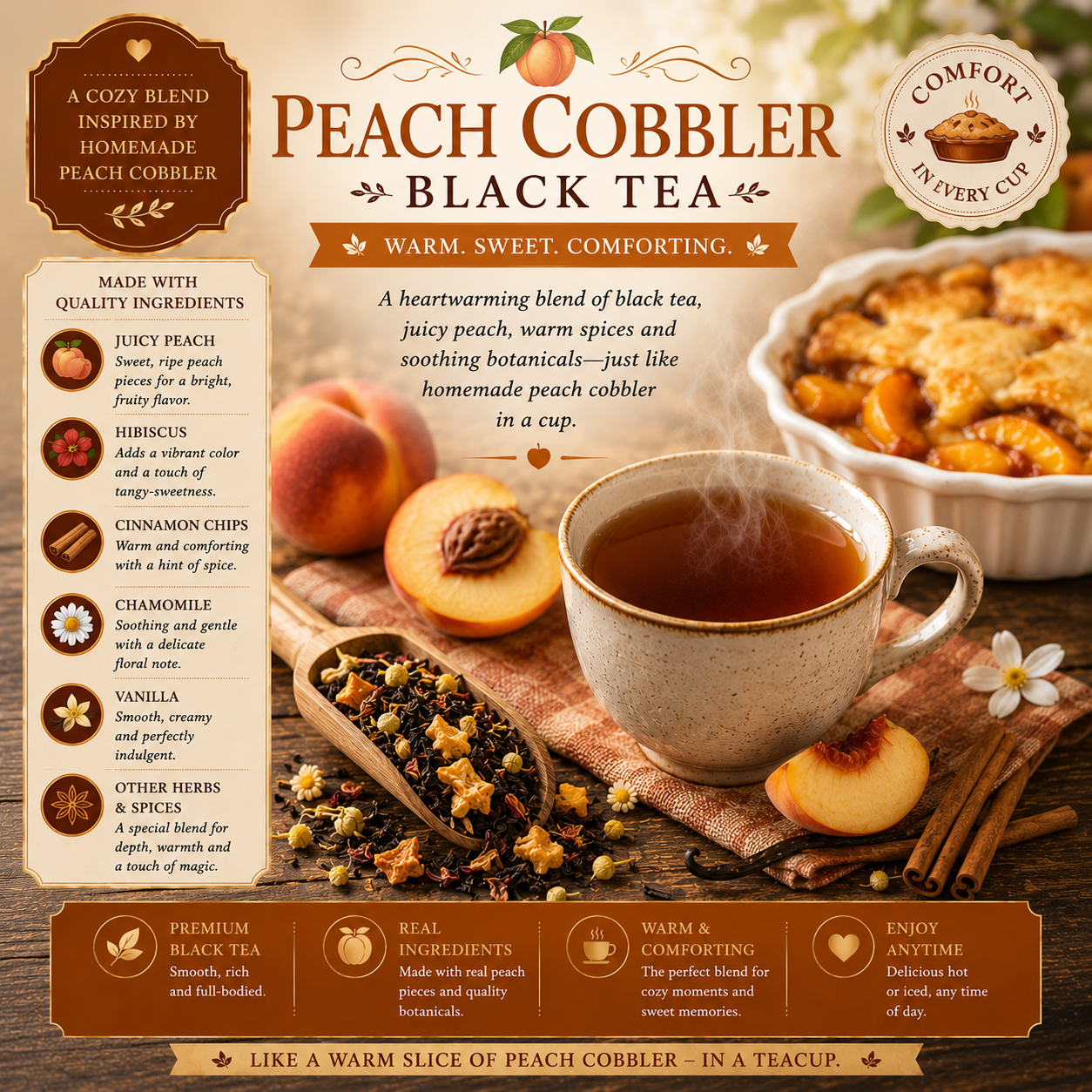 Peach Cobbler