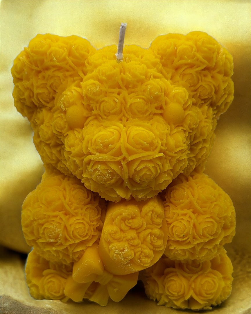 3D Teddybear Candle and  Small teddybear Wax Melt