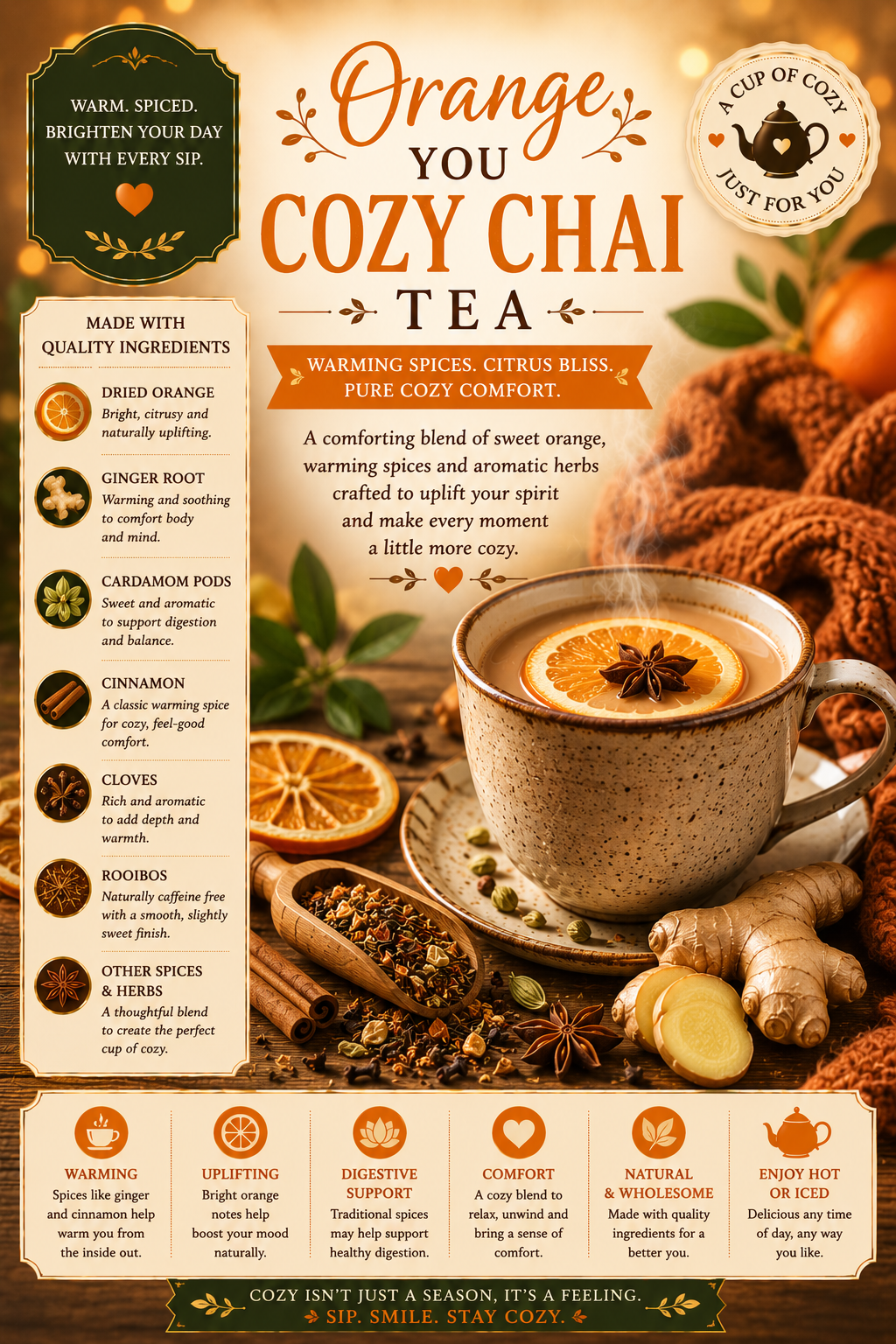 Orange You Cozy Chai