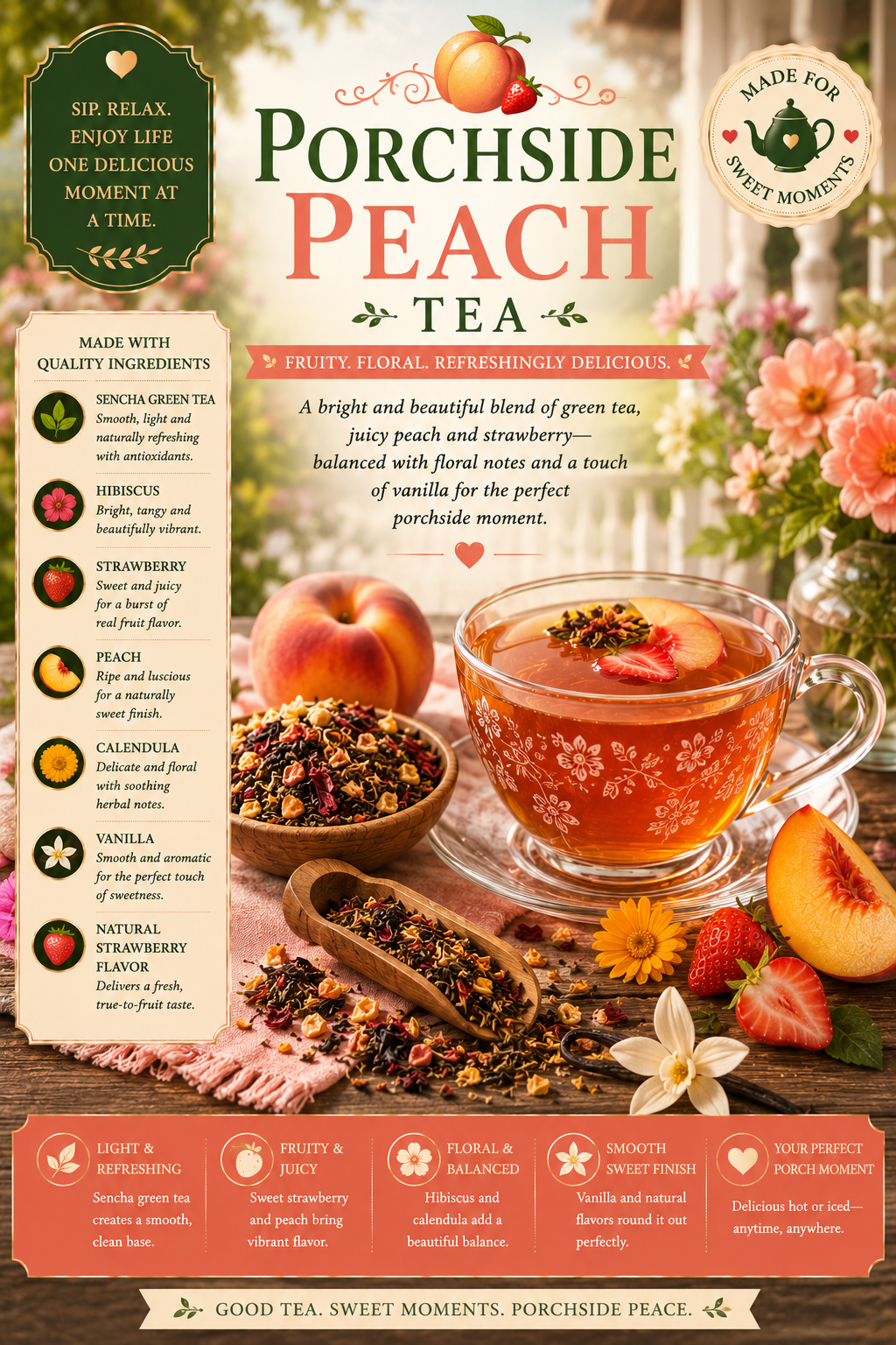 Porchside Peach Strawberry