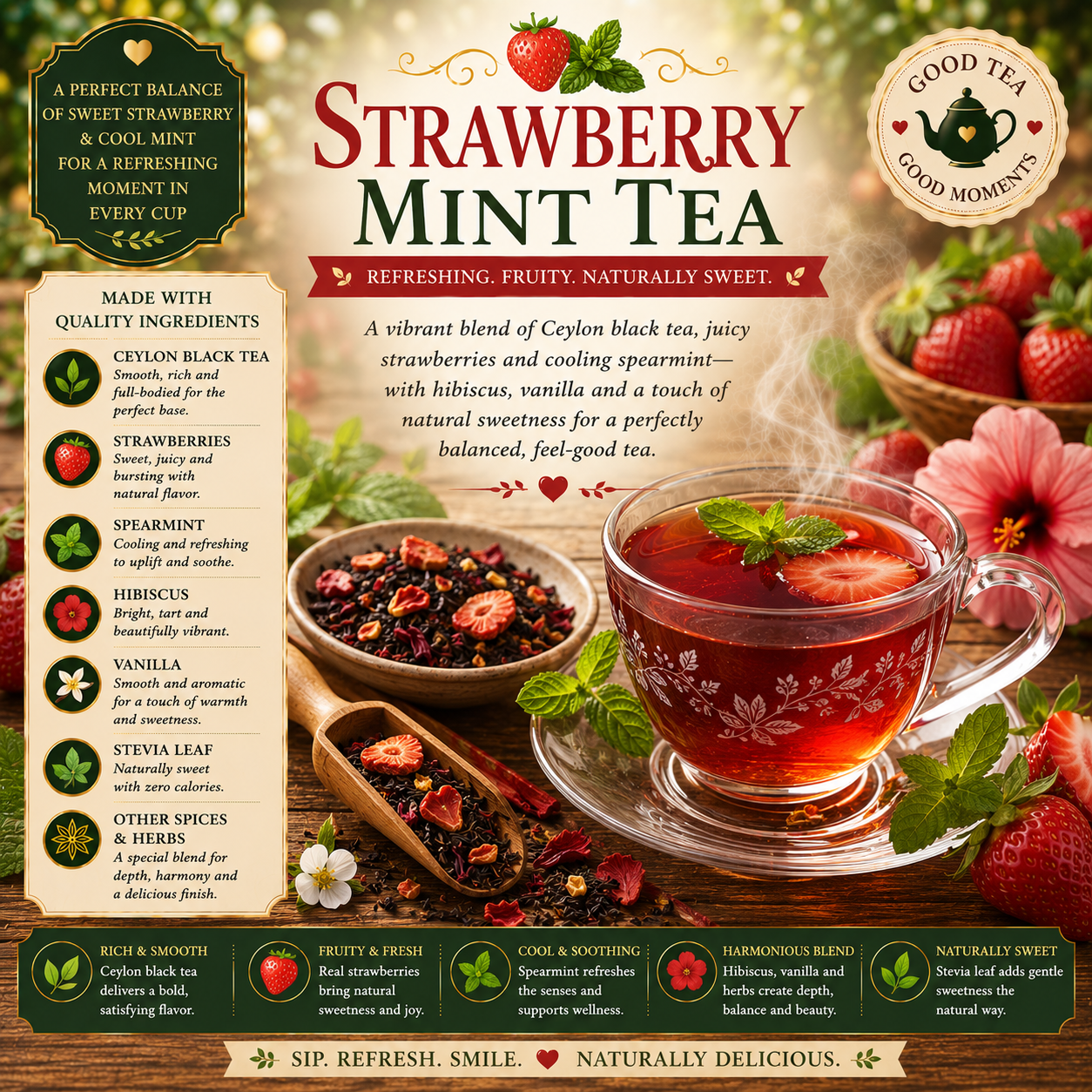 Strawberry Mint