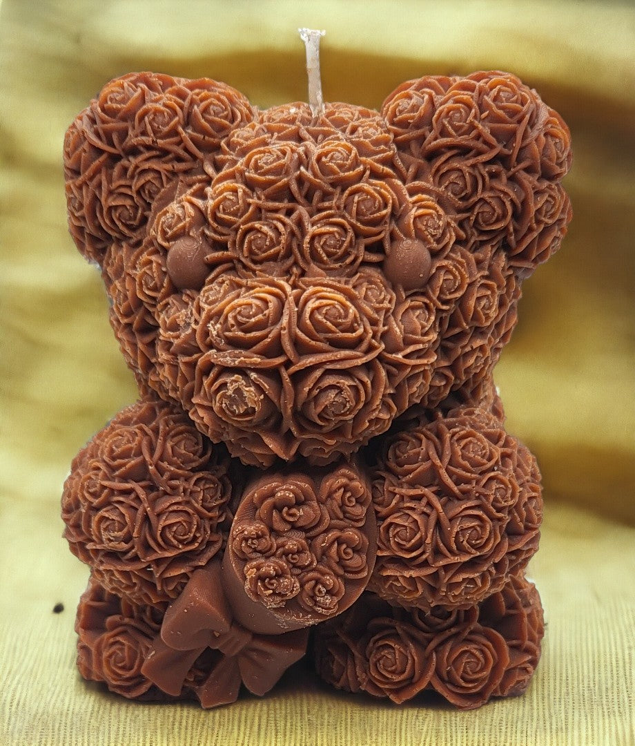 3D Teddybear Candle and  Small teddybear Wax Melt