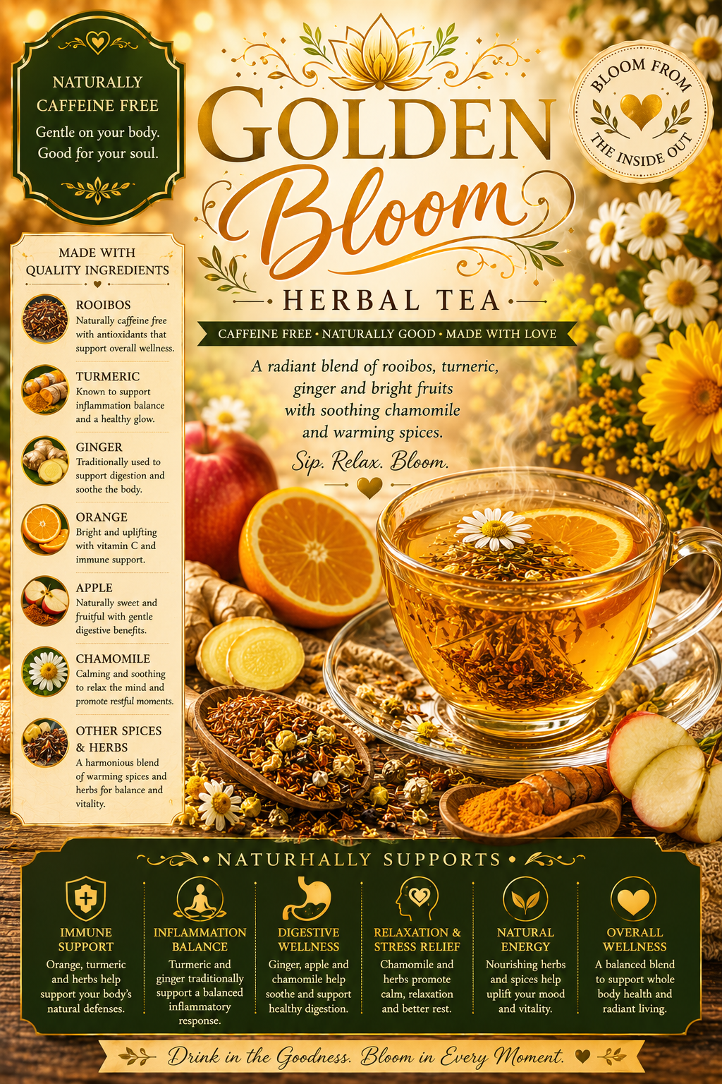 Golden Bloom