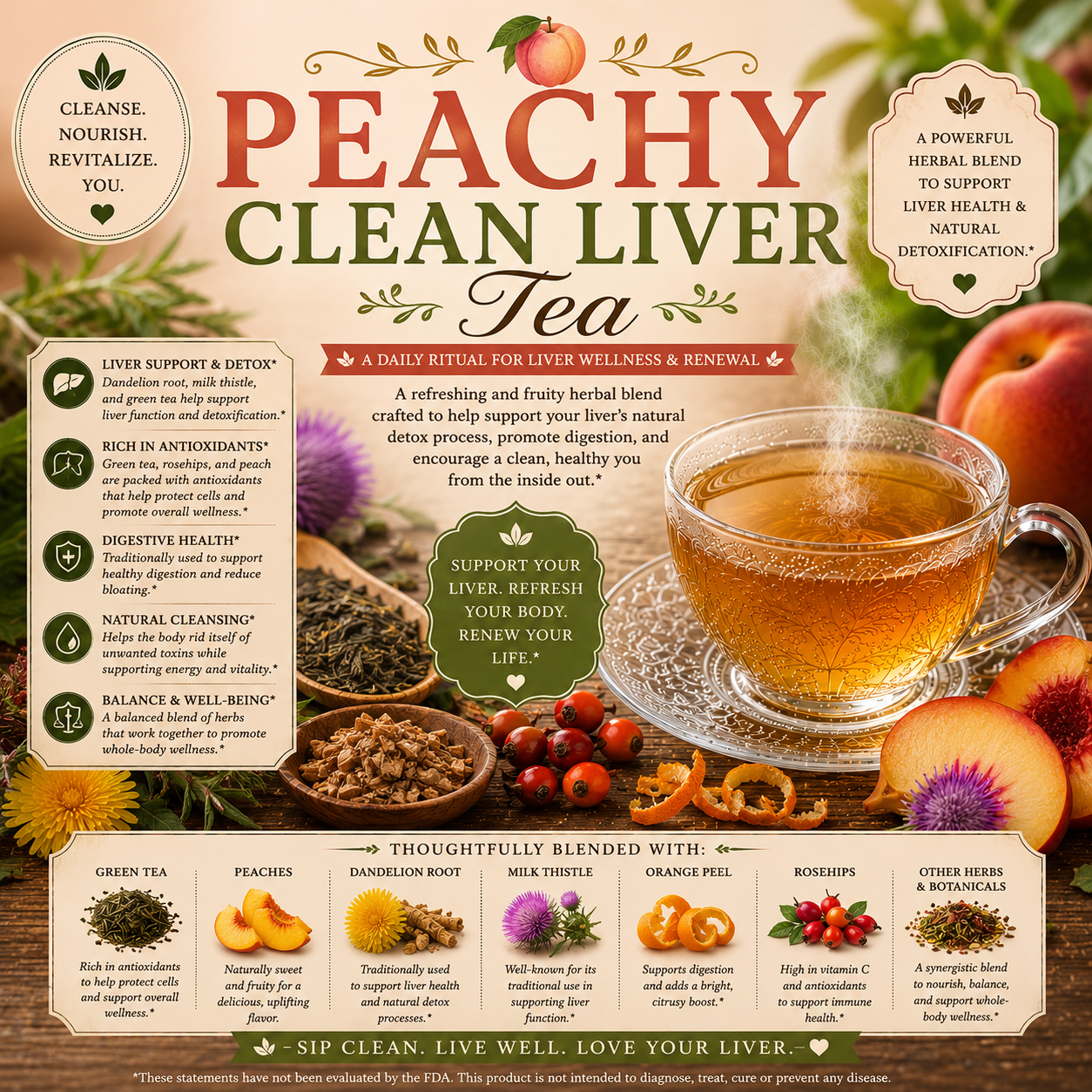 Peachy Clean Liver