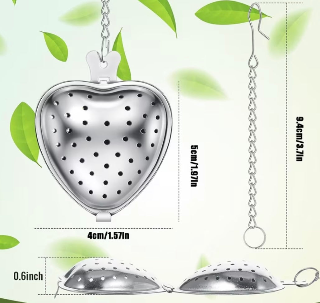 Heart Stainless Steel Infuser