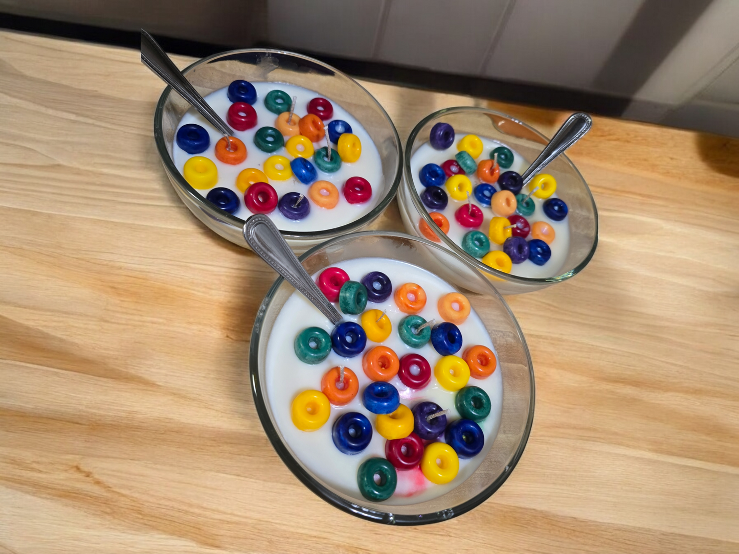 Fruit Loop Cereal Bowl