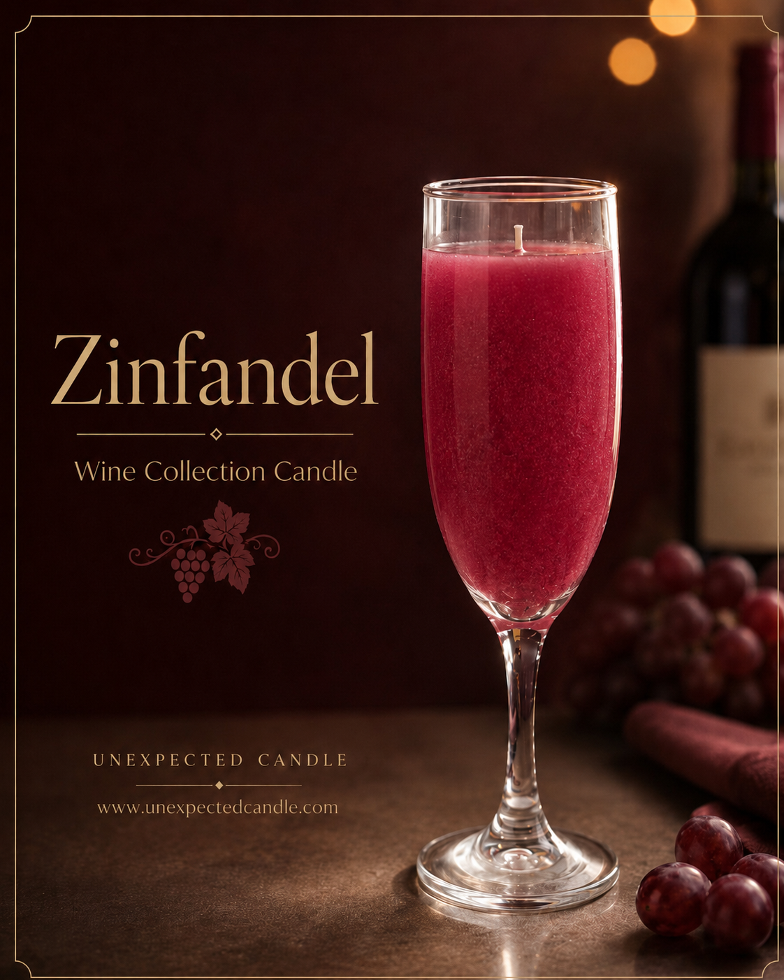 White Zinfandal Candle