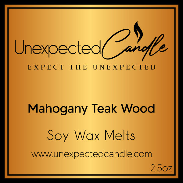 Mahogany Teakwood wax melt